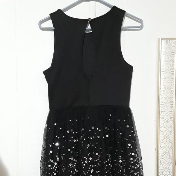 Emerald Sundae Black Sleeveless Dress Size 9 - Picture 4 of 8